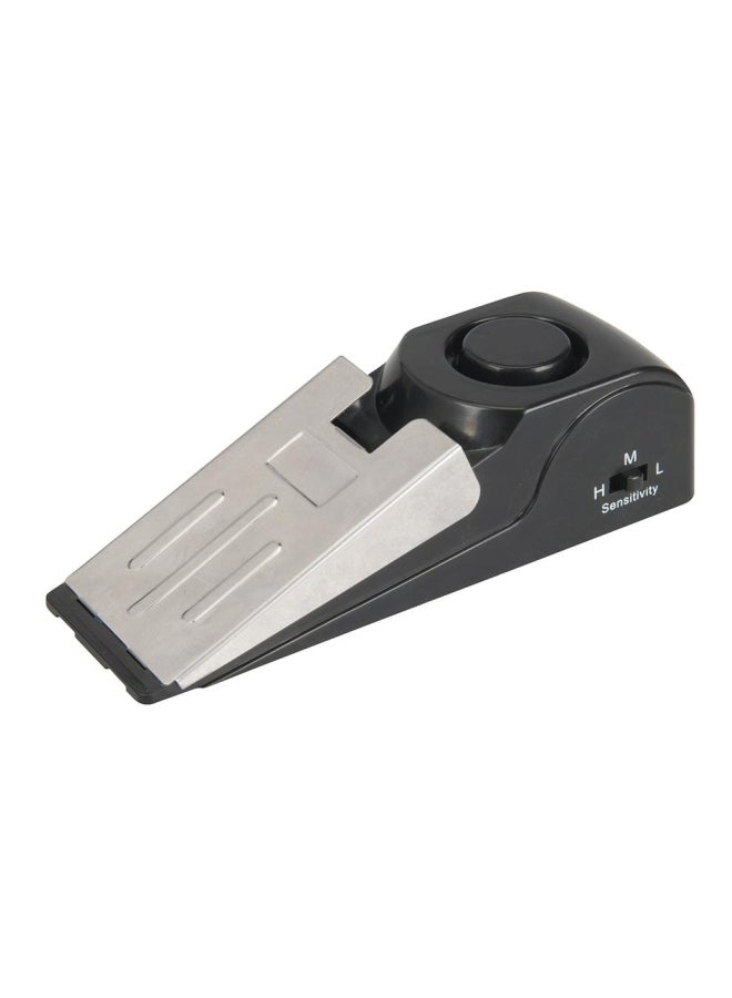 Silverline Door Stop Alarm Black/Silver 20mm - Image 1