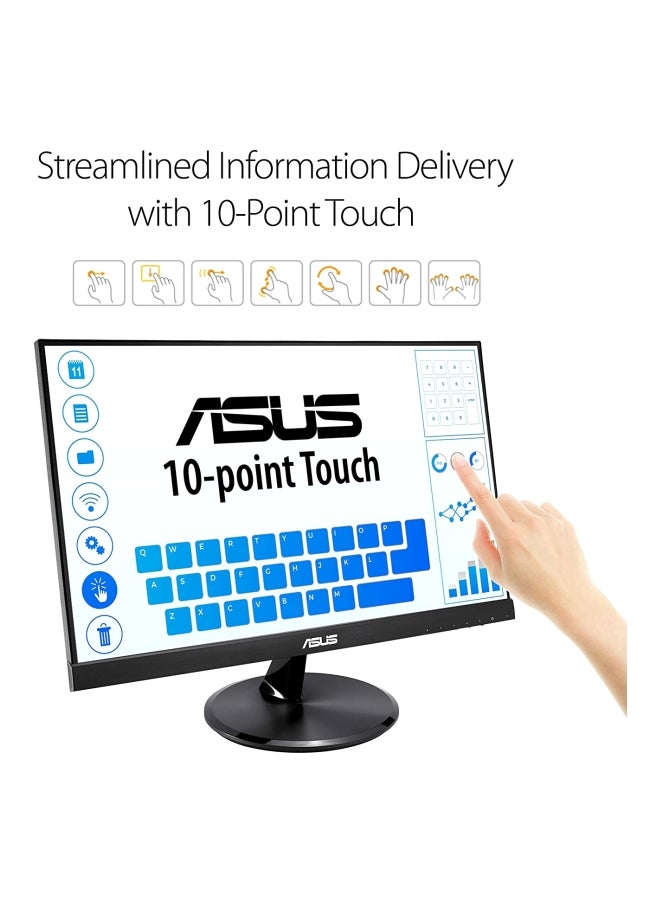 ASUS - 21.5-Inch Full HD Touch Screen Monitor Black - Image 1