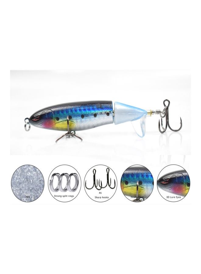 Topwater Popper Bionic Propeller Lure 9.5cm