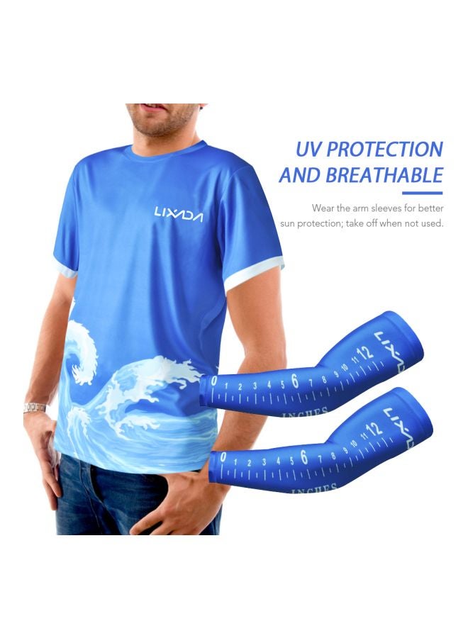 LIXADA Short Sleeves Sun Protection T-Shirt With Arm Sleeves Set XL - Image 3