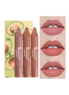 TEAYASON 3-Piece Matte Lipstick Set Multicolour  - Image 2