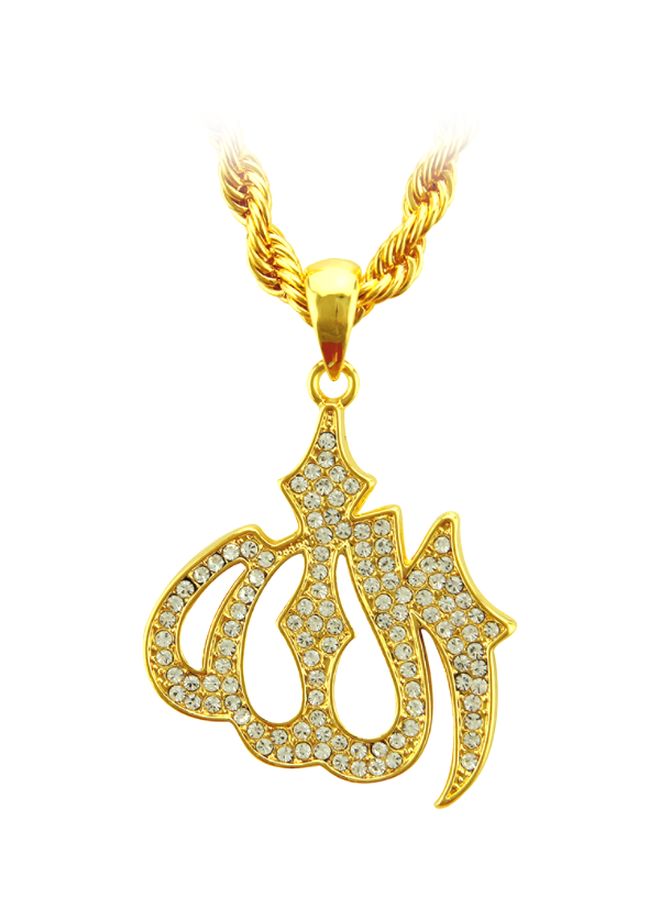 بيوينتي - قلادة بدلاية لامعة بنمط سلسلة ملفوفة - Image 1