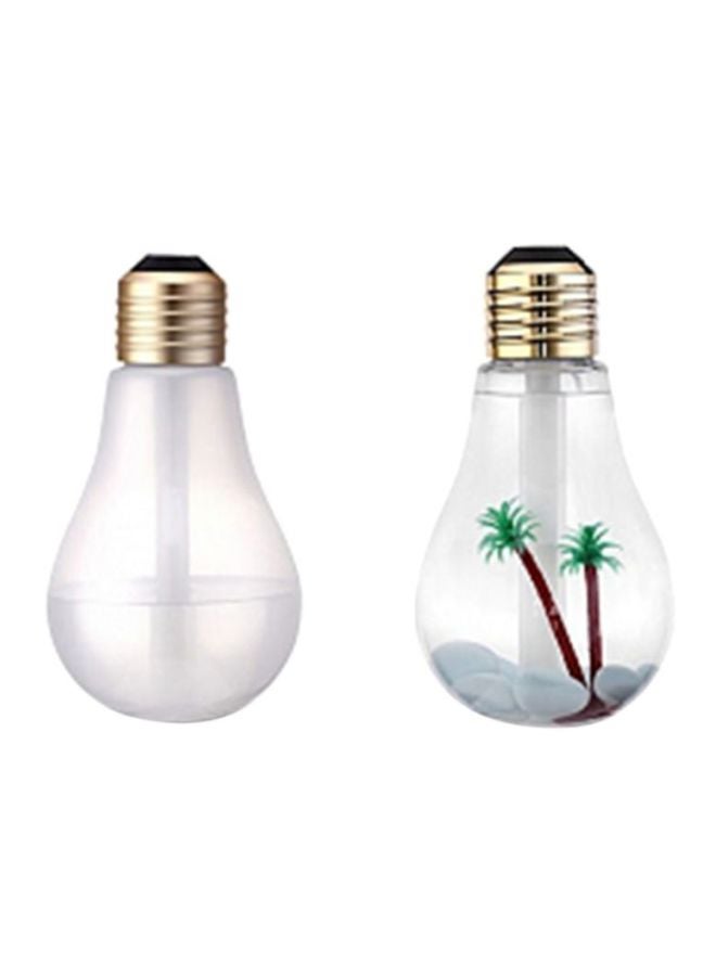 سايبر جهاز ترطيب الهواء صغير على شكل لمبة ومزود بمنفذ USB ومصباح LED شفاف  - Image 1