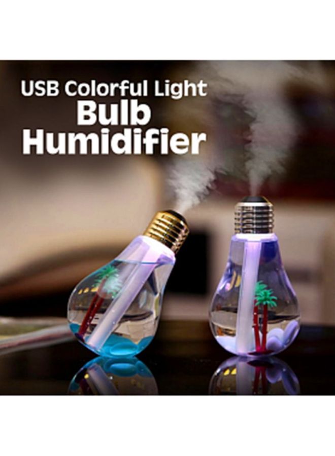 سايبر جهاز ترطيب الهواء صغير على شكل لمبة ومزود بمنفذ USB ومصباح LED شفاف  - Image 3