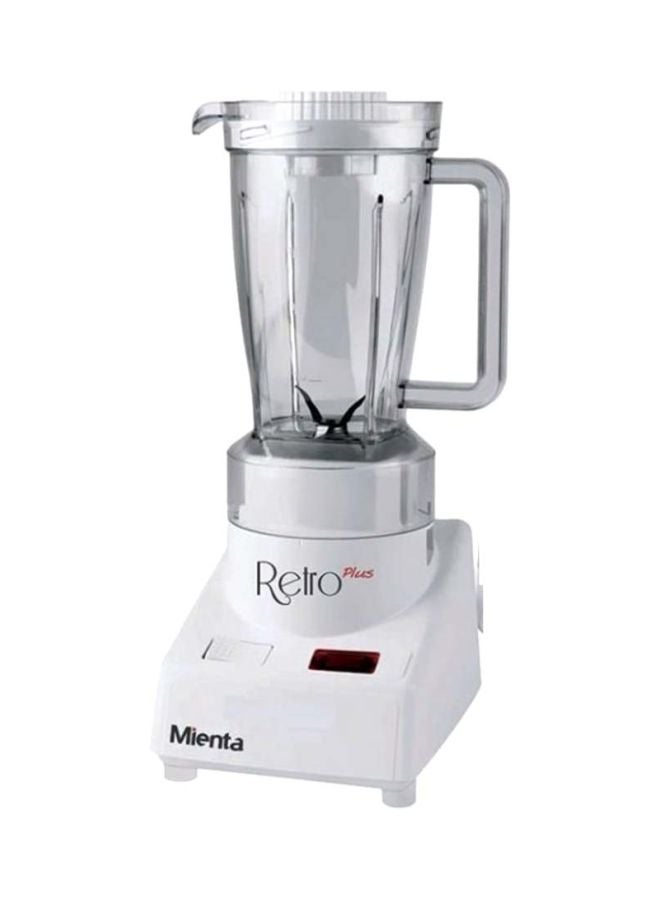 Mienta Retro Plus Mixer Grinder 1.0 L 500.0 W Bl-721 White/Clear  - Image 2