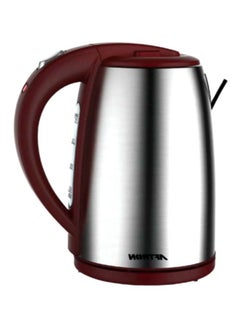 AFTRON Electric Kettle 1.7L 1.7 L AFEK1770N Maroon/Silver  - Image 2