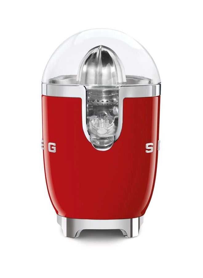 smeg 50's Retro Style Aesthetic Citrus Juicer 70.0 W CJF01RDUK Red/Silver - Image 3