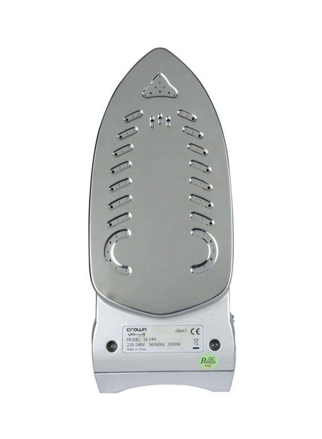 Crownline - Dry And Steam Iron 2000 W SI-144 White/Blue - Image 1
