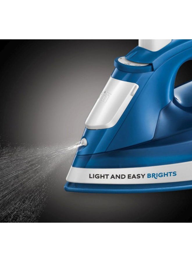 2400W Steam Iron - Quick Heat-up, Non-Stick Ceramic Soleplate, Auto-Off, Continuous & Vertical Steam 240 ml 2400 W 24840 Sapphire - v1597649673/N22240163A_6