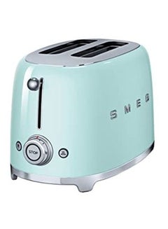 smeg 2-Slice Retro Toaster 950 W 1035 W 1035 W TSF01PGUK/AU Green  - Image 2