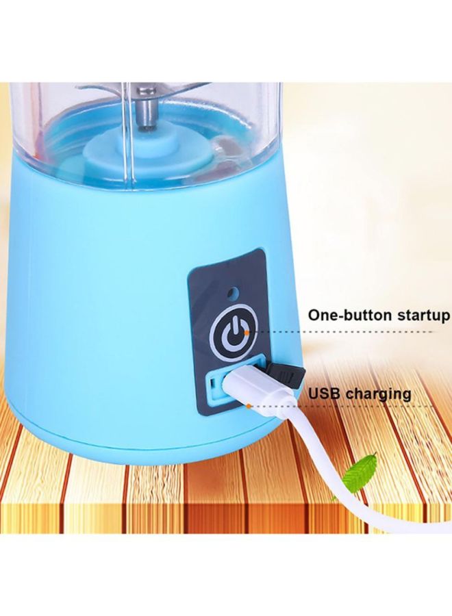 Shasshka Rechargeable Mini Electric Blender HM-03 Blue/Clear  - Image 3