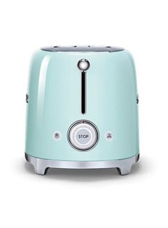 smeg 50's Retro Style Aesthetic 4 Slice Toaster 1500 W 1635.0 W TSF02PGUK Green/Silver  - Image 3