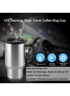 Cyber Carperipher Electric Travel Mug 14OZ 14.0 oz EM140Z Silver/Black  - Image 4