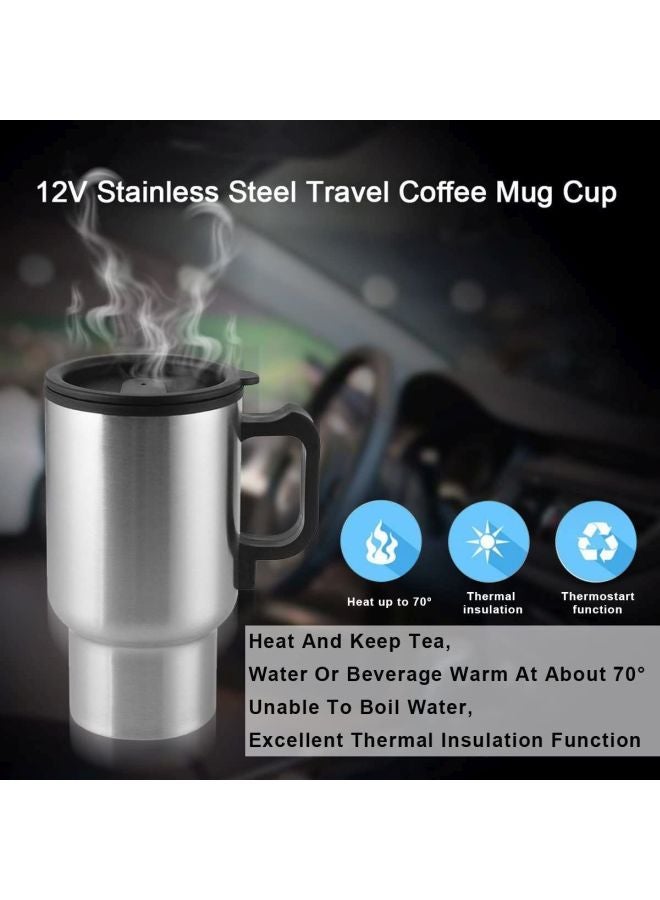 Cyber Carperipher Electric Travel Mug 14OZ 14.0 oz EM140Z Silver/Black - Image 4