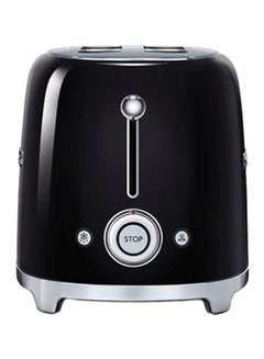 smeg 4-Slice Retro Style Toaster 1500W 1635.0 W TSF02BLUK Black/Silver  - Image 2