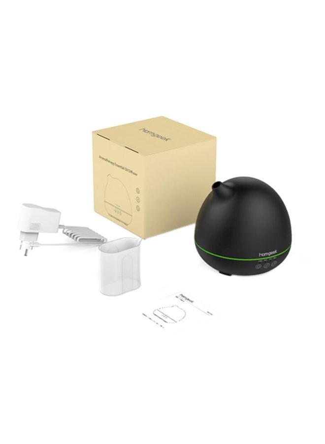 homgeek Home Air Humidifier With EU Plug 400ml Black 0.4Liters  - Image 2