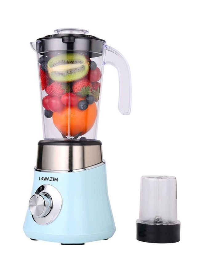 لوازم - خلاطة طعام 2 في 1 بسرعتين 800 ml 300 W 05-2103-04 أزرق/شفاف/اسود - Image 1