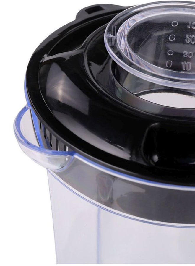 لوازم - خلاطة طعام 2 في 1 بسرعتين 800 ml 300 W 05-2103-04 أزرق/شفاف/اسود - Image 1