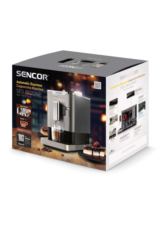 Sencor - Automatic Espresso Machine 1.1L 1.1 L 1470.0 W SES 8020NP Silver - Image 1
