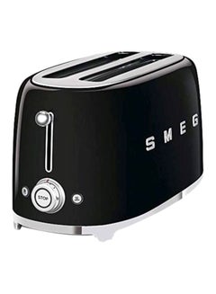 smeg 50's Retro Style Toaster 1500W 1500.0 W TSF02BLUK Black/Silver  - Image 1
