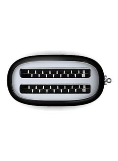 smeg 50's Retro Style Toaster 1500W 1500.0 W TSF02BLUK Black/Silver  - Image 3