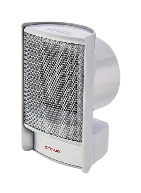 مدفأة غرفة من السيراميك بقدرة 500 وات 500.0 W HT-132 أبيض/ رمادي