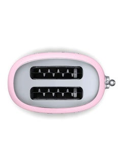 smeg 2-Slice Retro Toaster 1035 W TSF01PKUK/AU Pink  - Image 5