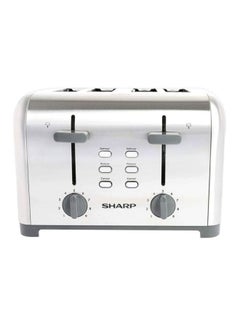SHARP Electric Slice Toaster 1400W 1400.0 W KZ-T42-S3 Silver/Grey  - Image 1