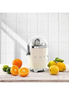 smeg Retro Style Aesthetic Citrus Juicer 70W 1.0 L 70.0 W YTRE987945 White  - Image 4