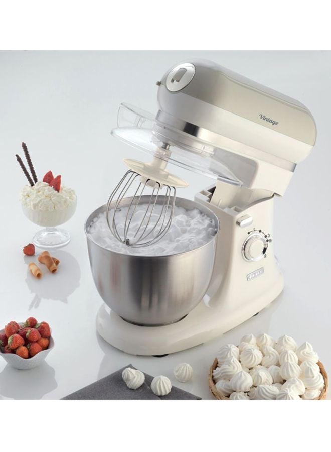 Ariete Vintage Plastic Mixer 5.5L 5.5 L 2400.0 W C158803ARAS Cream  - Image 3