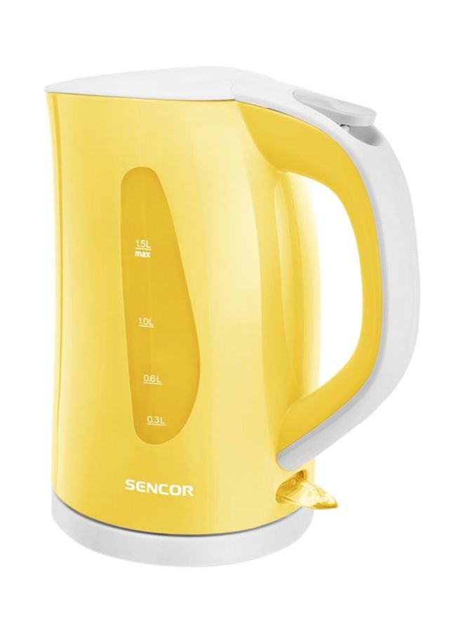 Sencor Electric Kettle 1.5 L 2400.0 W SWK36YL Yellow/White - Image 1