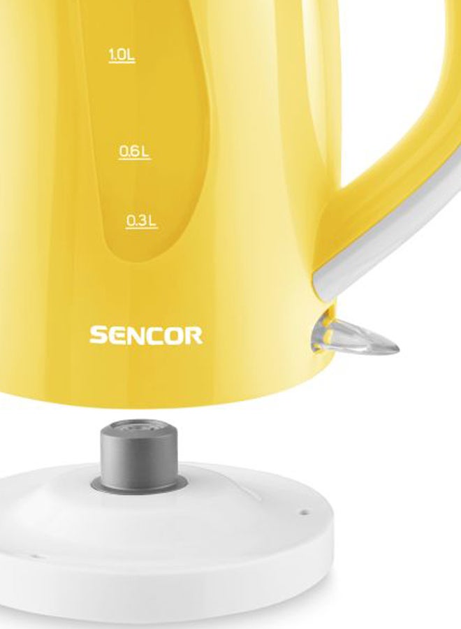 Sencor Electric Kettle 1.5 L 2400.0 W SWK36YL Yellow/White - Image 4