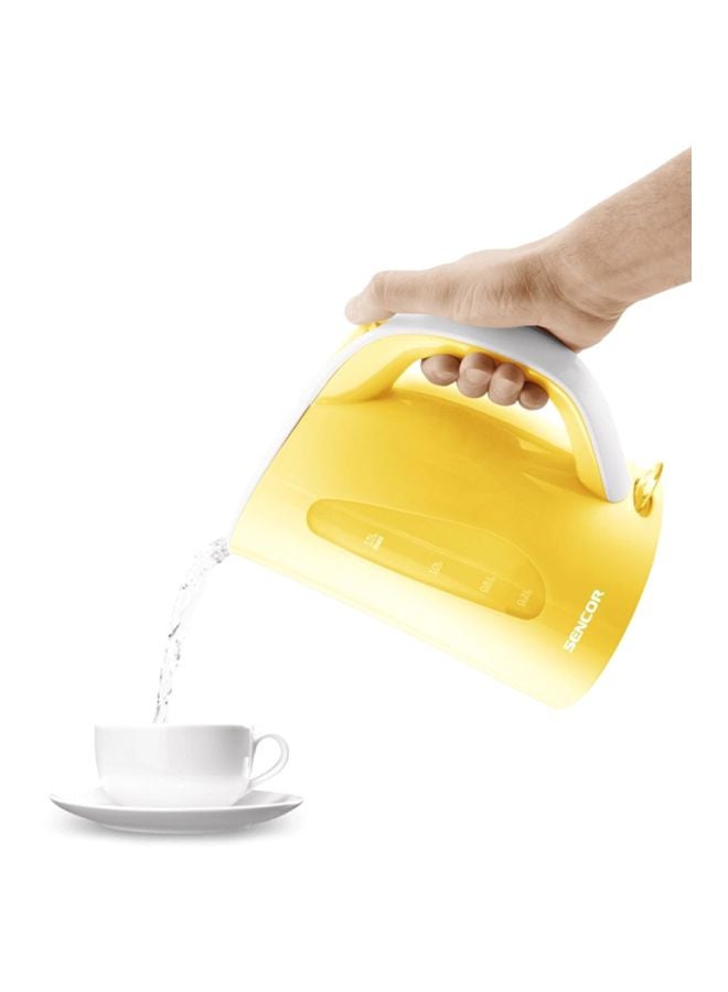 Sencor Electric Kettle 1.5 L 2400.0 W SWK36YL Yellow/White - Image 3