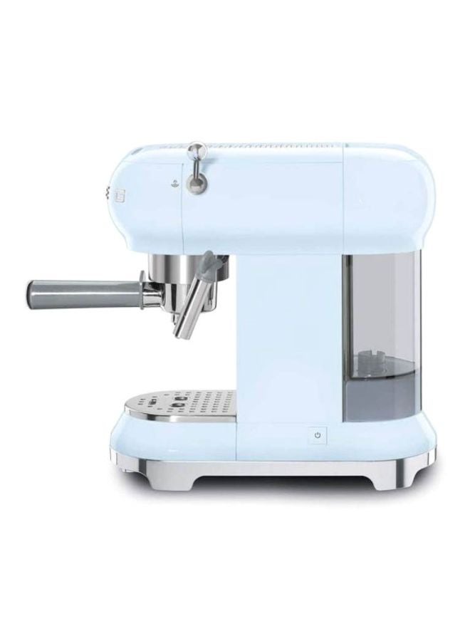 سميج ماكينة قهوة اسبريسو اسثيتيك بسعة 1 لتر وقدرة 1350 وات بطراز الخمسيينات الكلاسيكي 1.0 L 1350.0 W ECF01PBEU أزرق باستل/فضي - Image 4
