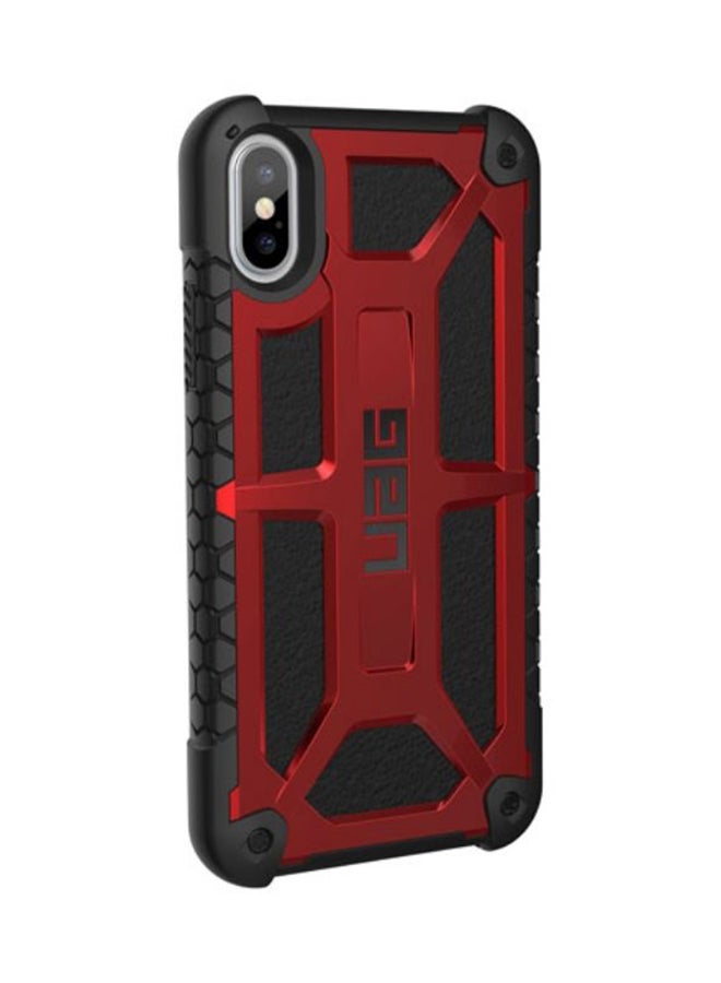 UAG - Protective Case Cover For Apple iPhone X Red/Black - Image 1
