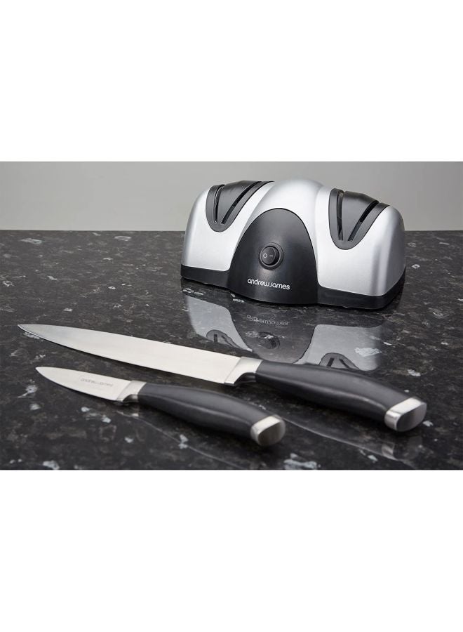 AS SEEN ON TV - Electric Knife Sharpener 543.01181340.18 Silver/Black - Image 1
