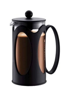 bodum Kenya Coffee Maker Black/Clear  - Image 1
