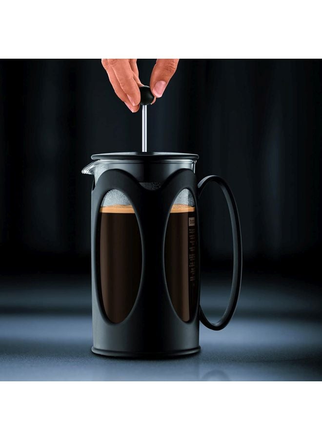 bodum Kenya Coffee Maker Black/Clear - Image 3