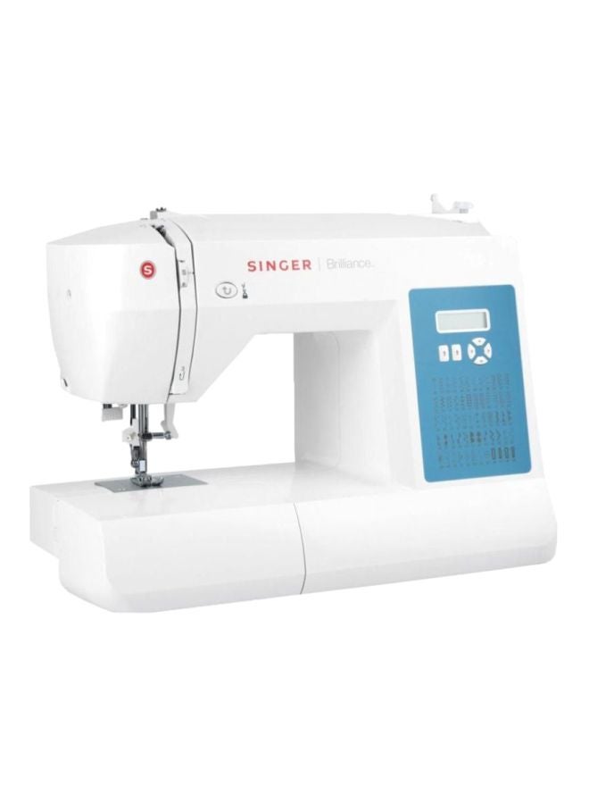 SINGER 6160 Sewing Machine SGM 6160 White/Blue  - Image 1