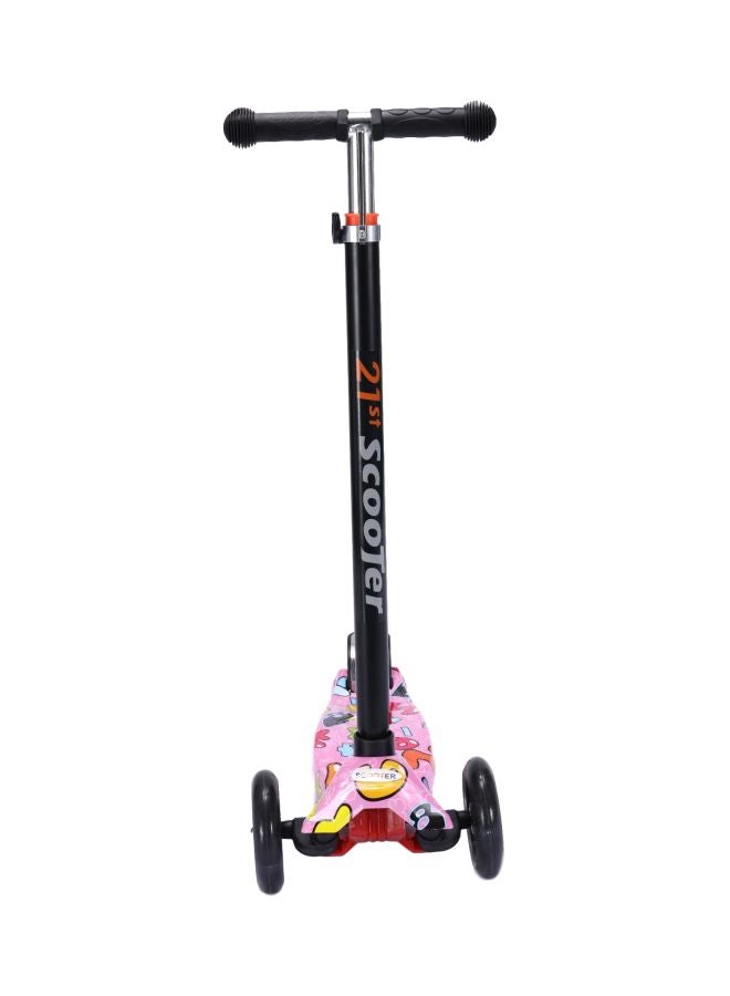 Cool Baby Adjustable Kick Scooter With Light Up Wheels Multicolour 61x15x28cm - Image 3