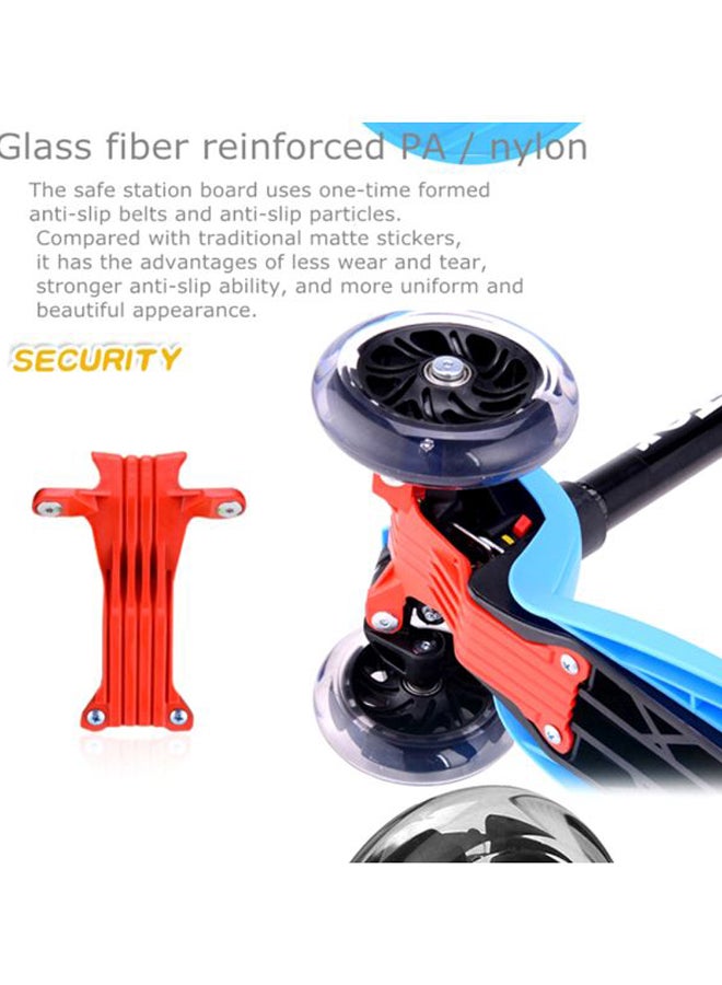 Cool Baby Adjustable Kick Scooter With Light Up Wheels Multicolour 61x15x28cm - Image 5