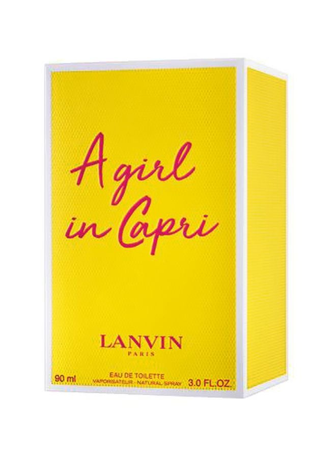 لانفين عطر آ جيرل إن كابري EDT 90ملليلتر  - Image 2