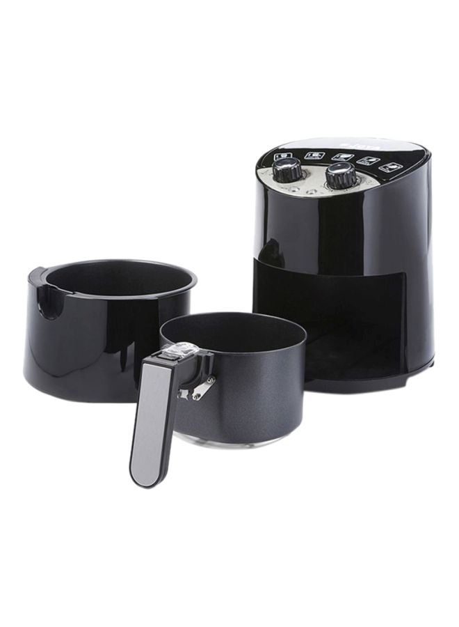 جويا مقلاة هوائية كهربائية سعة لتريْن ونصف 2.5 L 1300 W 21-176 أسود  - Image 1