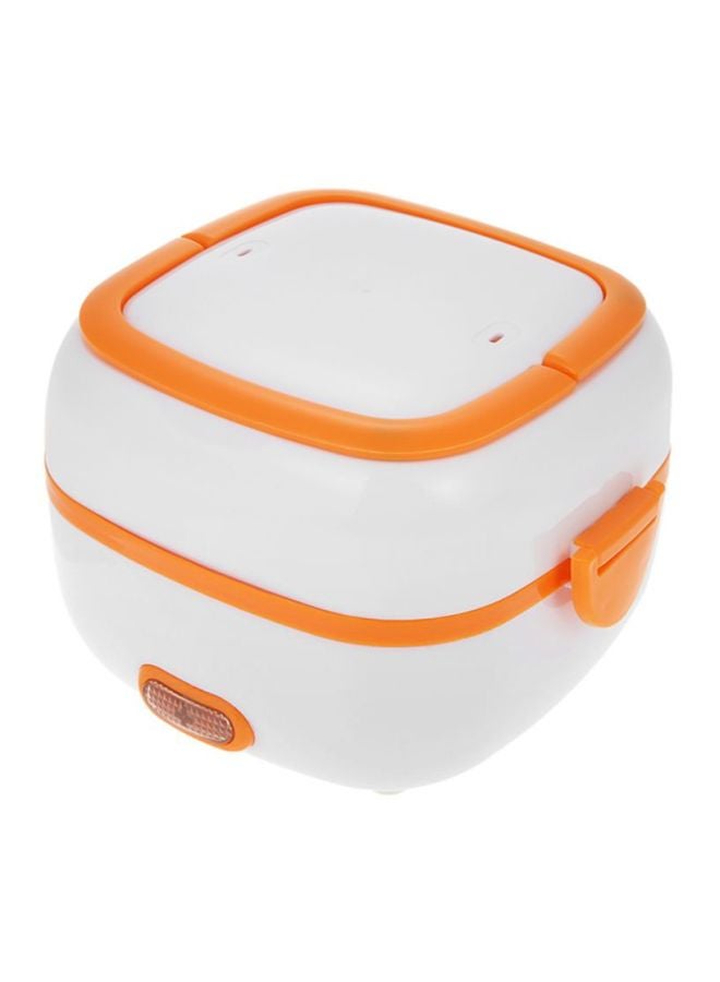 esonmus Insulated Rice Cooker With Electric Lunch Box 1L 1.0 L 200.0 W OR19 White/Orange - Image 1