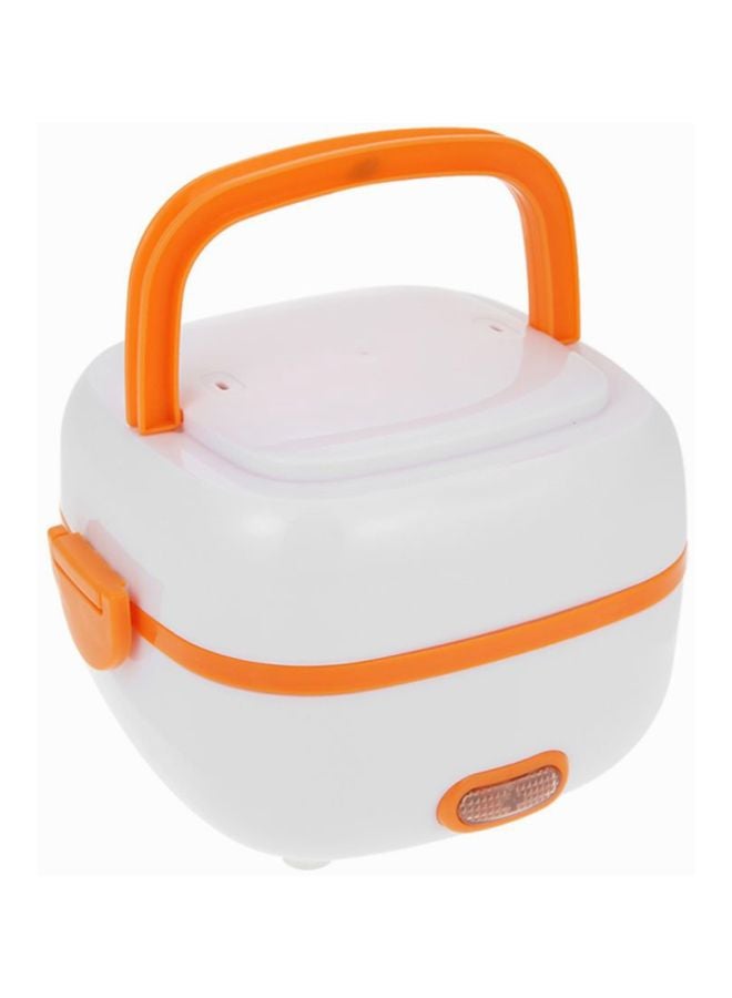 esonmus Insulated Rice Cooker With Electric Lunch Box 1L 1.0 L 200.0 W OR19 White/Orange - Image 2