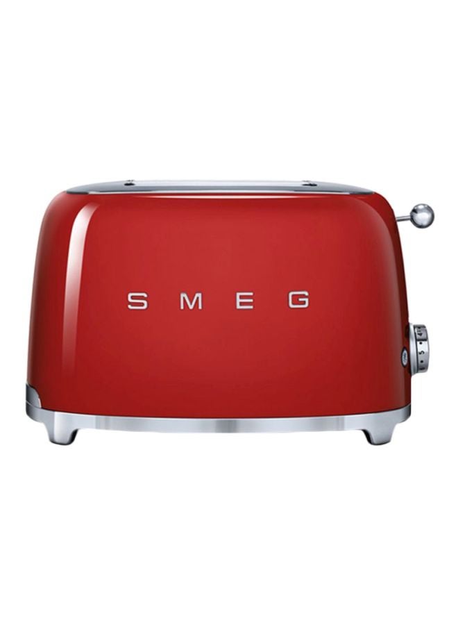 smeg - 2-Slice Retro Toaster 1035 W TSF01RDAU Red - Image 1