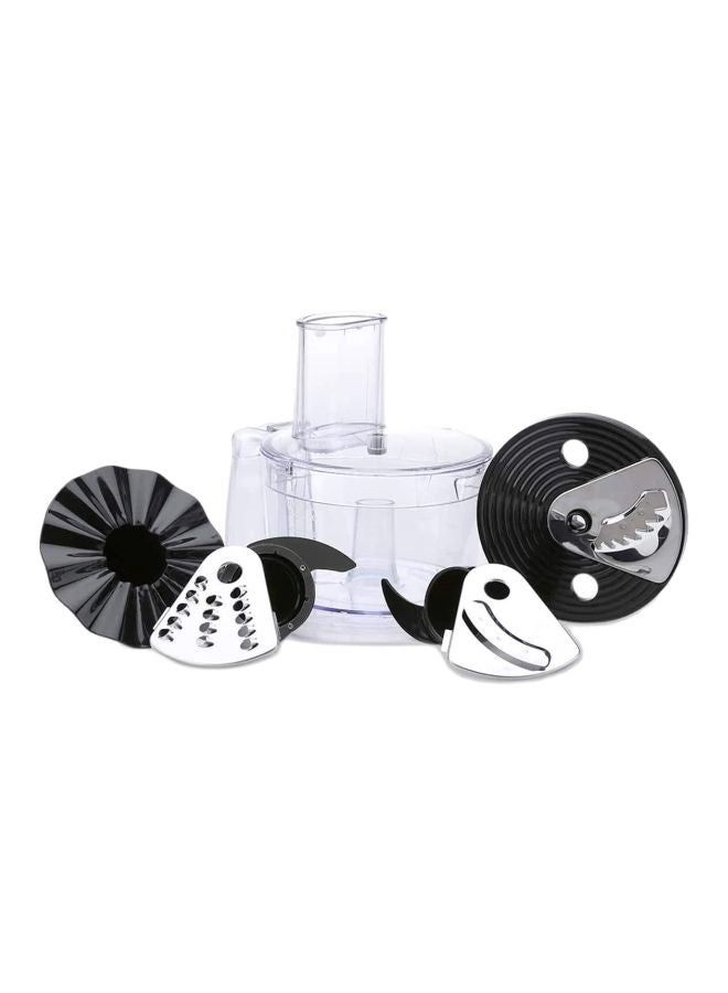 AFTRON - Multipurpose Food Processor 700W 1.2 L 700.0 W AFFP7050N White/Black - Image 1