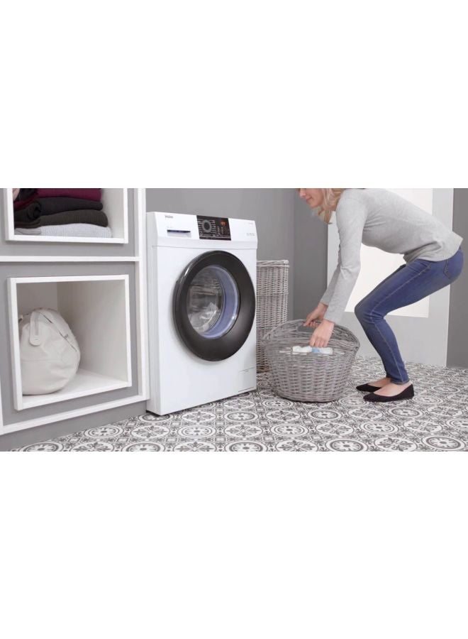 Haier - Front Load Automatic Washing Machine HW70-BP12829 White - Image 1