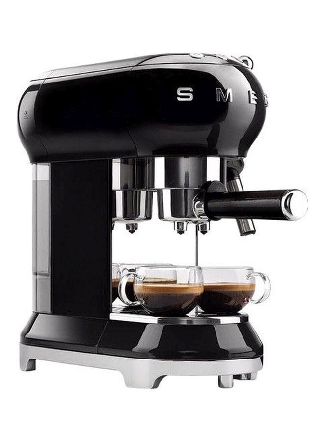 50's Retro Style Aesthetic Espresso Coffee Machine 1L 1350W 1350 W ECF01BLUK/AU Black - v1597653800/N27314070A_5