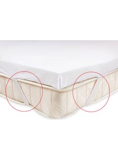 Sleep Fine Mattress Topper With Cover Memory Foam White 200x100x5cm  - Image 4